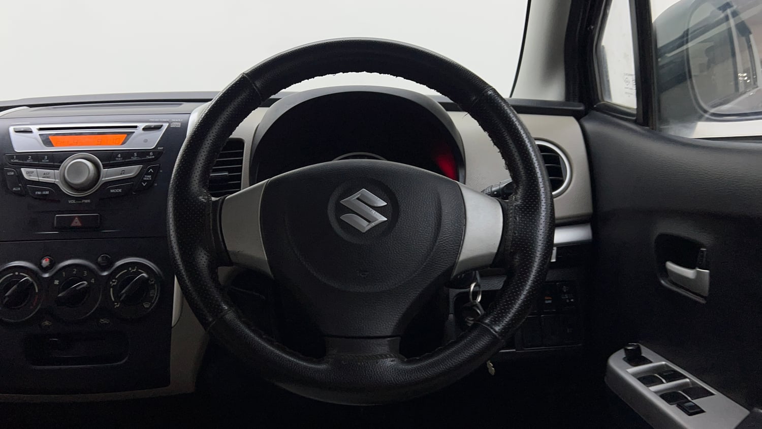 Used 2016 Maruti Suzuki Wagon R 1.0 VXI AMT Petrol Automatic interior STEERING VIEW