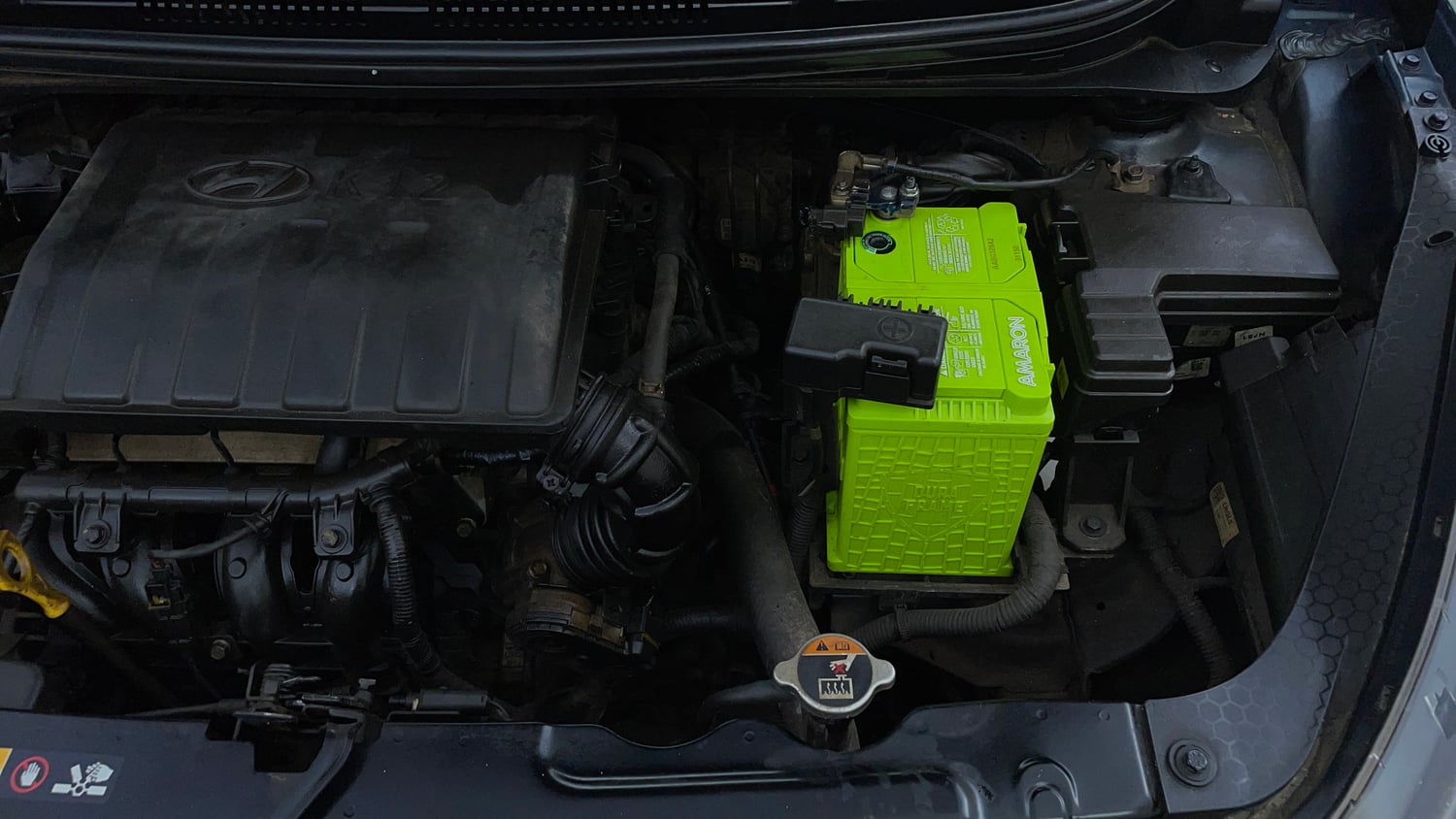 Used 2023 Hyundai Grand i10 Nios Magna 1.2 Kappa VTVT Petrol Manual engine ENGINE LEFT SIDE VIEW