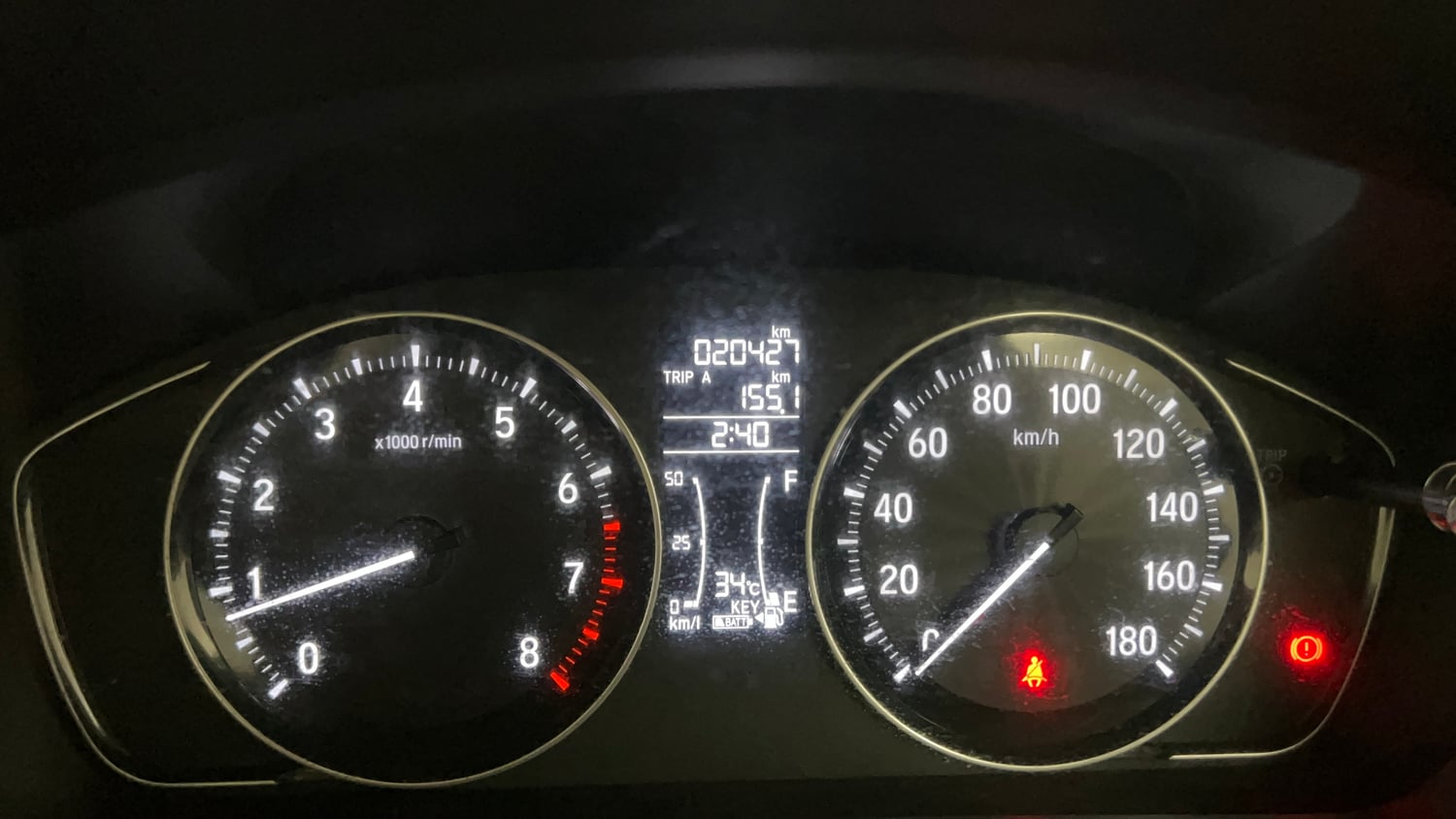 Used 2023 Honda Amaze VX MT 1.2 Petrol Petrol Manual interior CLUSTERMETER VIEW