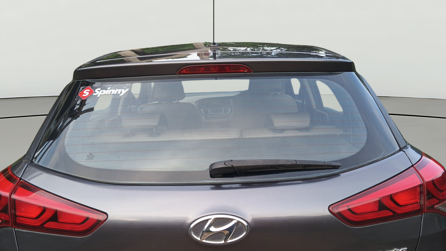Used 2015 Hyundai Elite i20 Asta 1.2 Petrol Manual exterior BACK WINDSHIELD VIEW