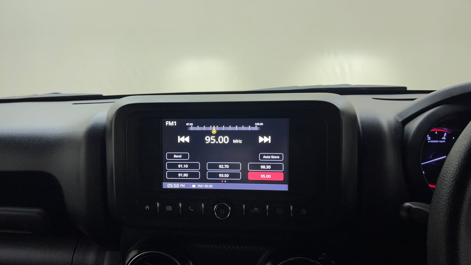 Used 2023 mahindra Thar LX Hard Top Petrol MT 4WD Petrol Manual top_features Touch screen infotainment system