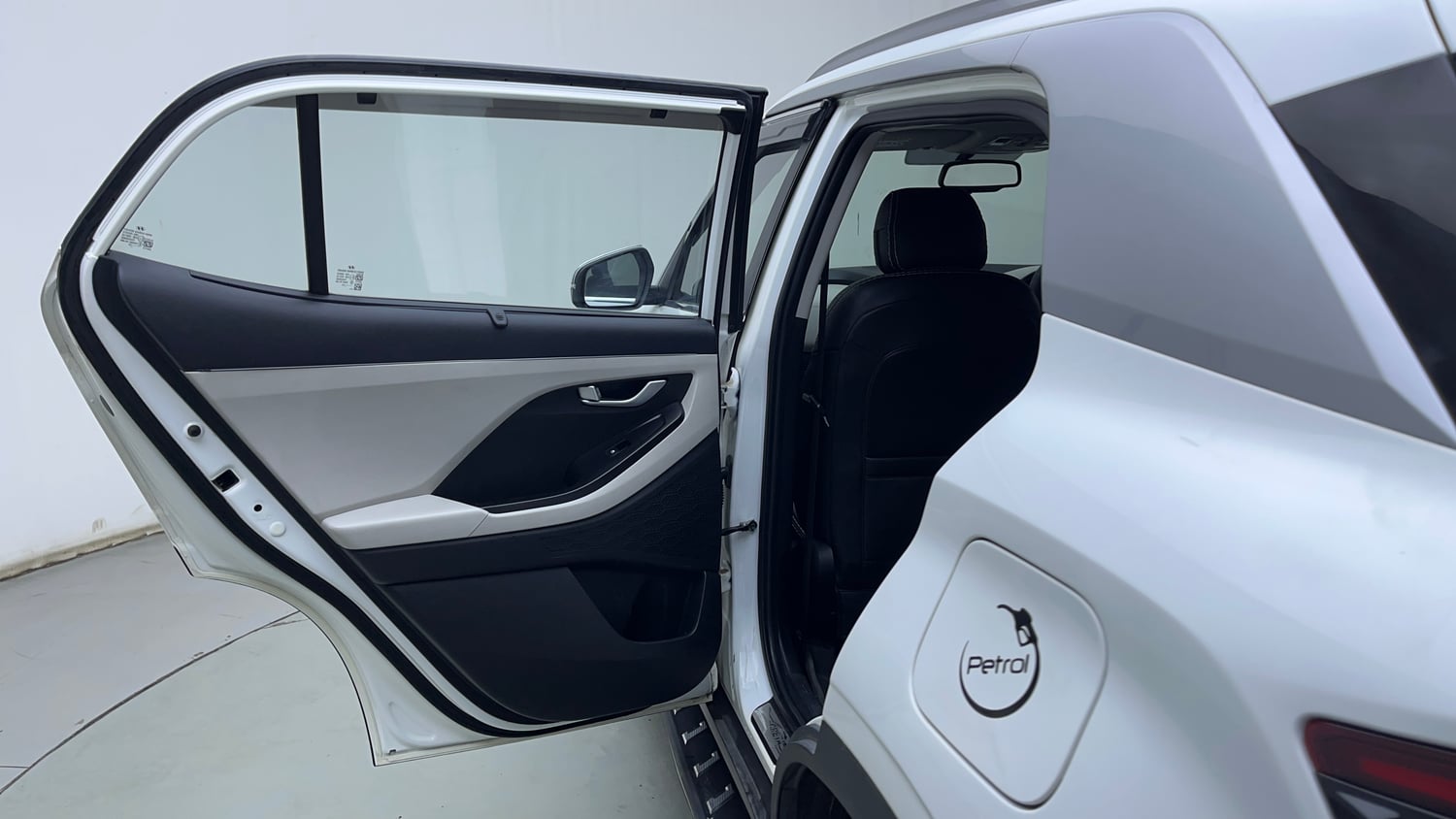 Used 2023 Hyundai Creta SX 1.5 Petrol Petrol Manual interior LEFT REAR DOOR OPEN VIEW