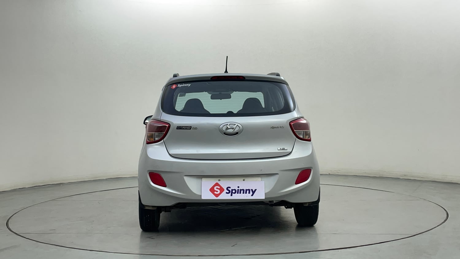 Used 2015 Hyundai Grand i10 Sportz 1.2 Kappa VTVT Petrol Manual exterior BACK VIEW