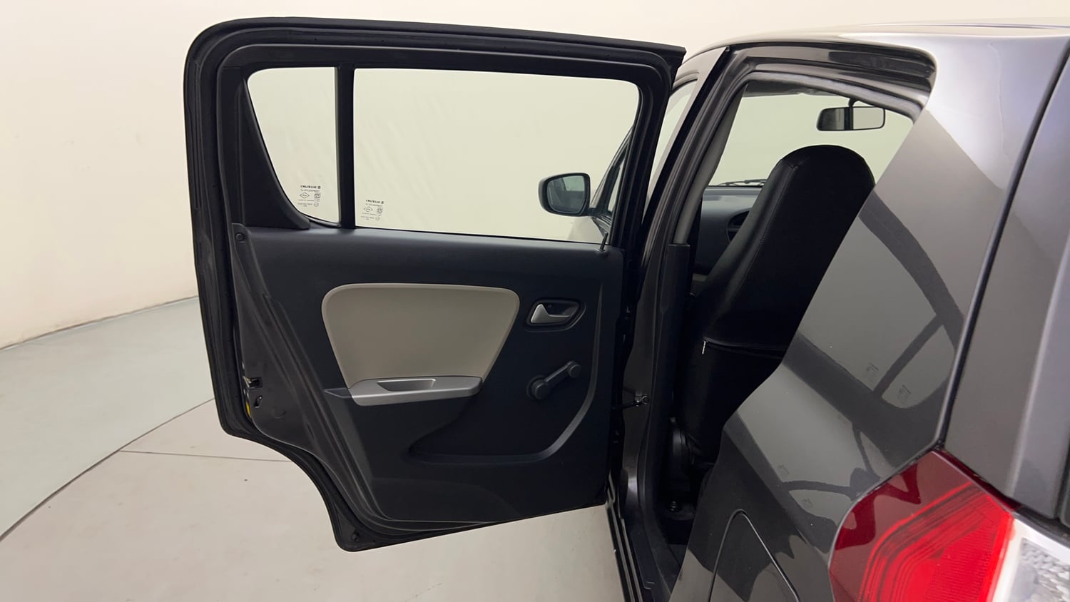 Used 2016 Maruti Suzuki Alto K10 VXi AMT Petrol Automatic interior LEFT REAR DOOR OPEN VIEW