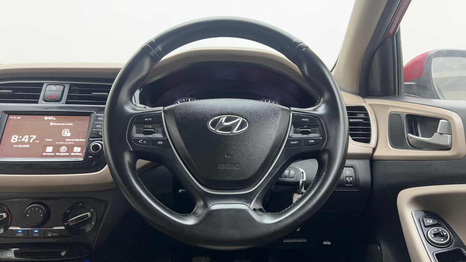 Used 2019 Hyundai Elite i20 Sportz Plus 1.2 Petrol Manual interior STEERING VIEW