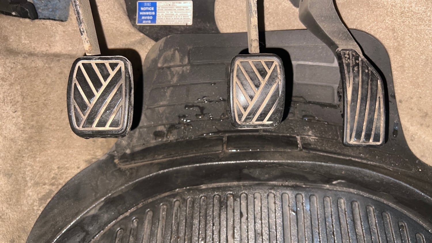 Used 2016 Maruti Suzuki Swift Dzire VXI (O) Petrol Manual interior PEDALS VIEW