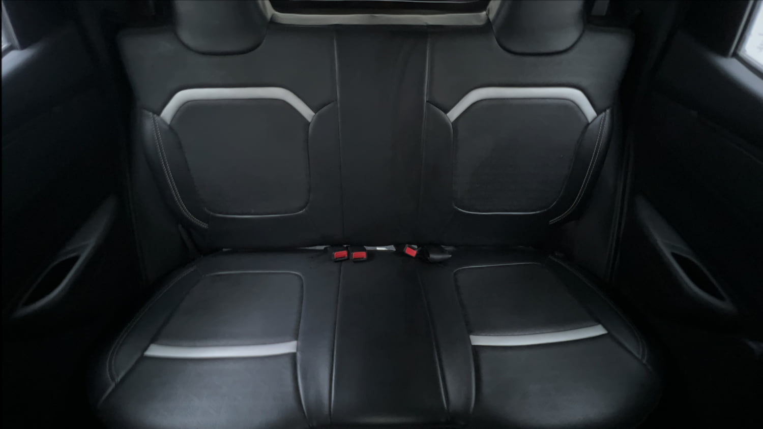 Used 2019 Renault Kwid 1.0 RXT AMT Opt Petrol Automatic interior REAR SEAT CONDITION VIEW