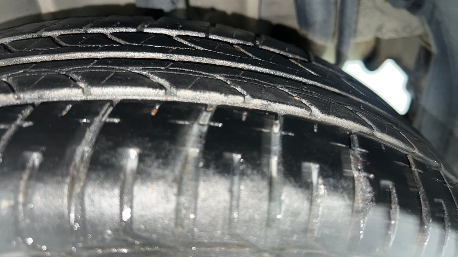 Used 2020 Tata Tiago XT Petrol Manual tyres LEFT REAR TYRE TREAD VIEW