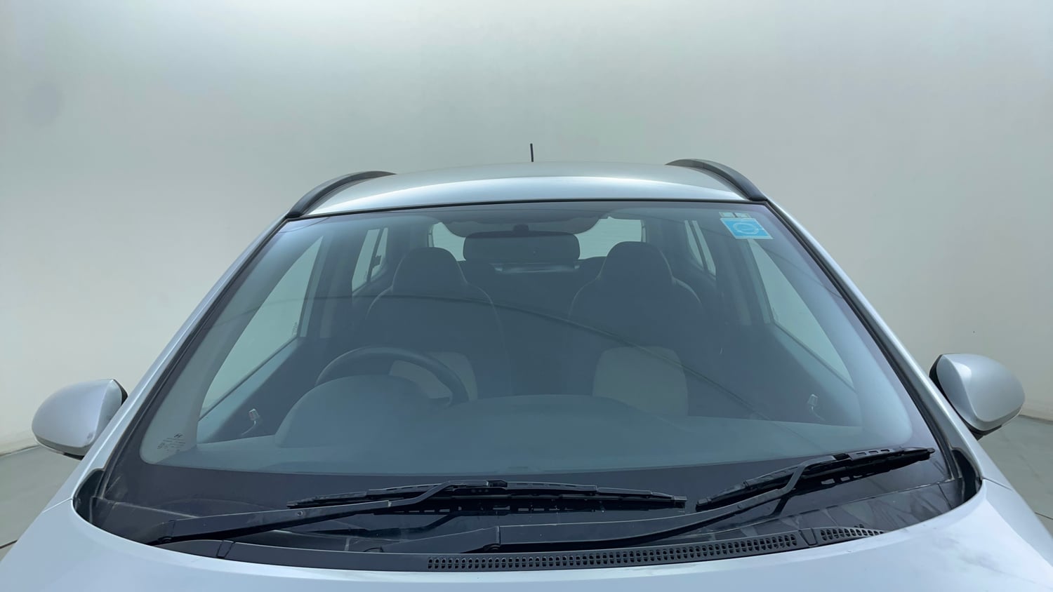 Used 2015 Hyundai Grand i10 Sportz 1.2 Kappa VTVT Petrol Manual exterior FRONT WINDSHIELD VIEW