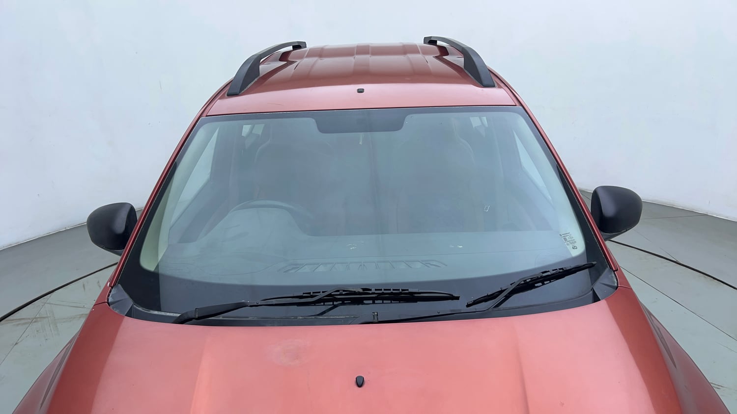 Used 2019 Renault Triber RXE Petrol Manual exterior FRONT WINDSHIELD VIEW