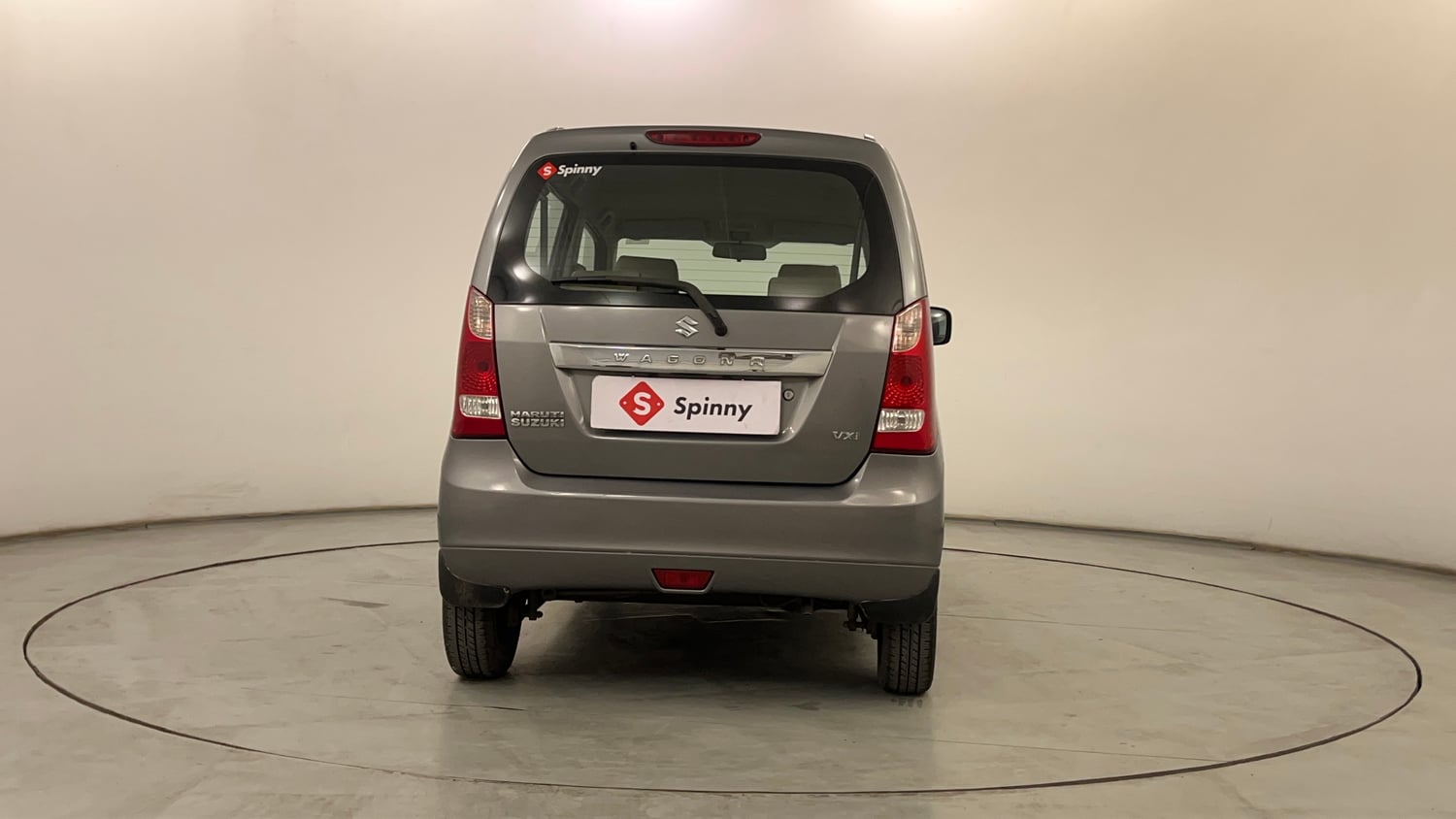 Used 2013 Maruti Suzuki Wagon R VXI Petrol Manual exterior BACK VIEW