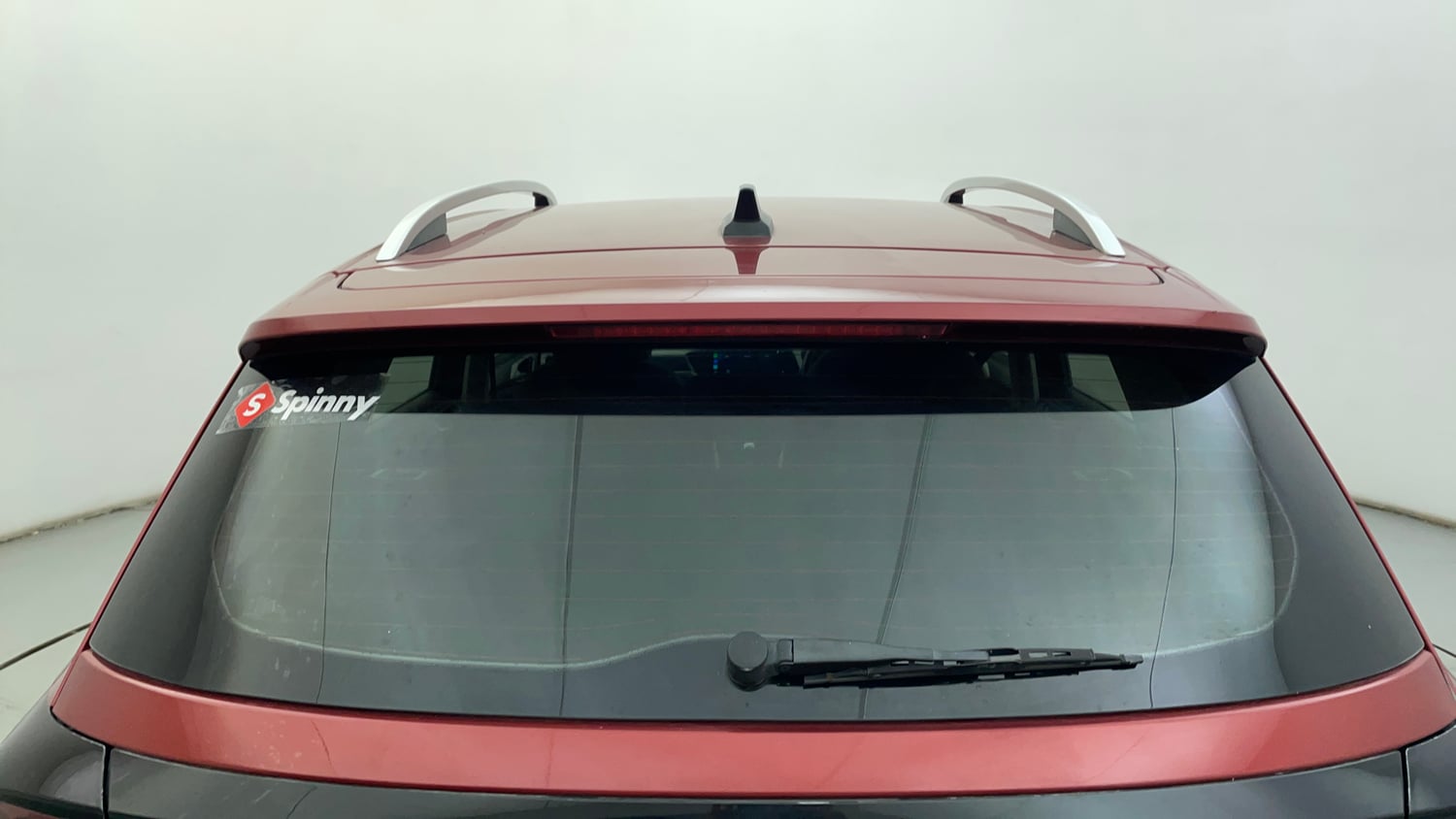 Used 2022 Volkswagen Taigun Highline 1.0 TSI MT Petrol Manual exterior BACK WINDSHIELD VIEW