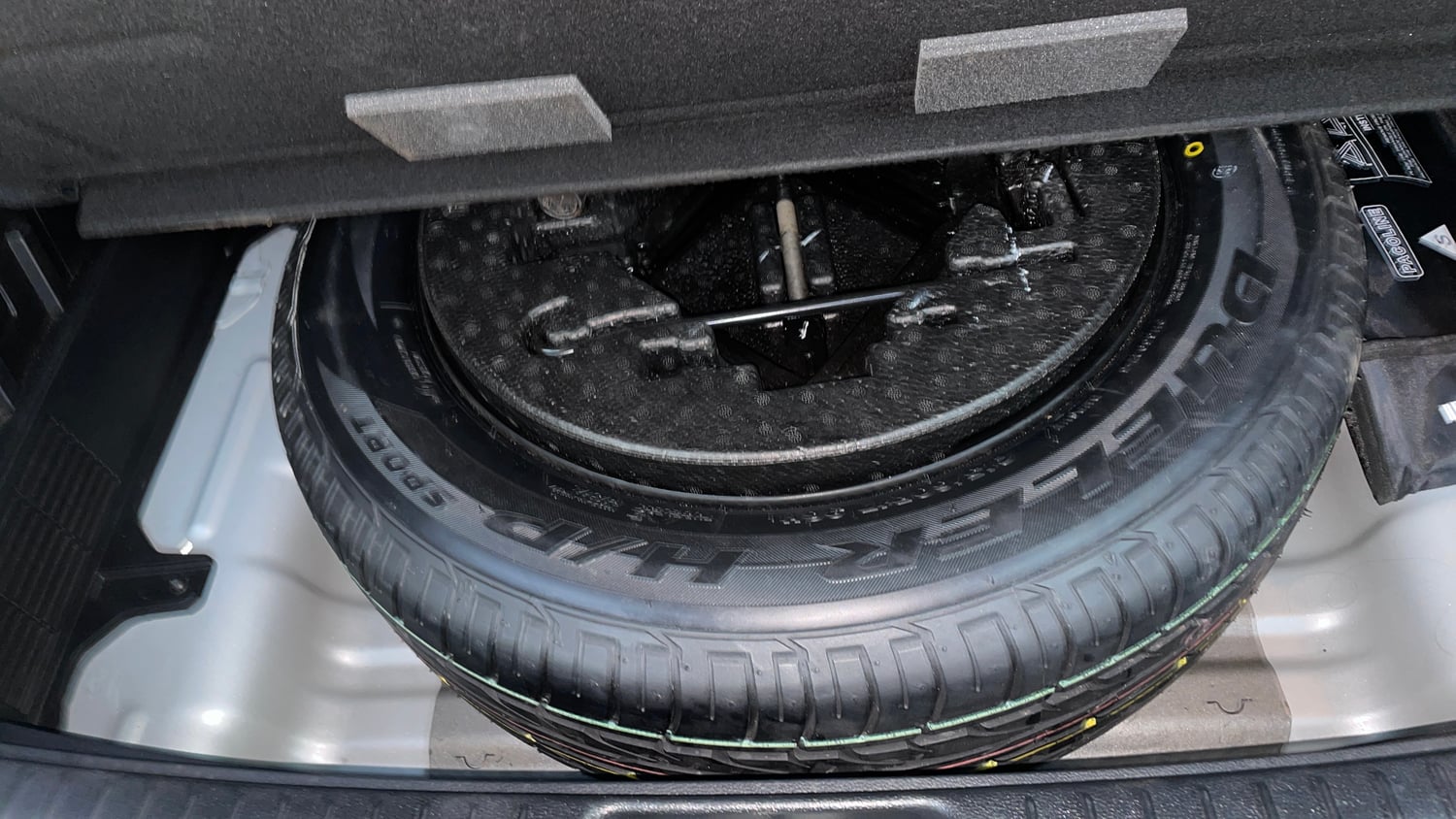 Used 2019 Hyundai Creta SX 1.6 AT Petrol Petrol Automatic tyres SPARE TYRE VIEW