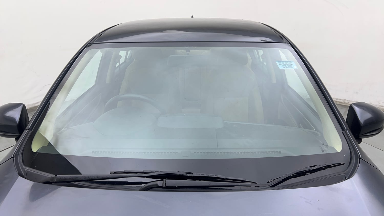 Used 2022 Honda Amaze S MT 1.2 Petrol Petrol Manual exterior FRONT WINDSHIELD VIEW