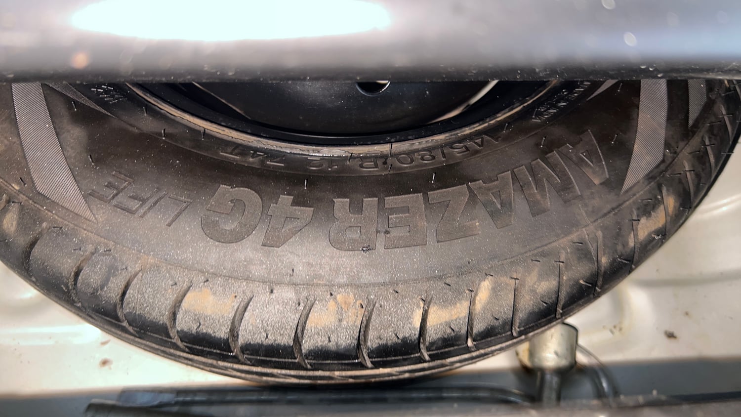 Used 2023 Maruti Suzuki Alto 800 LXi (O) CNG Cng Manual tyres SPARE TYRE VIEW