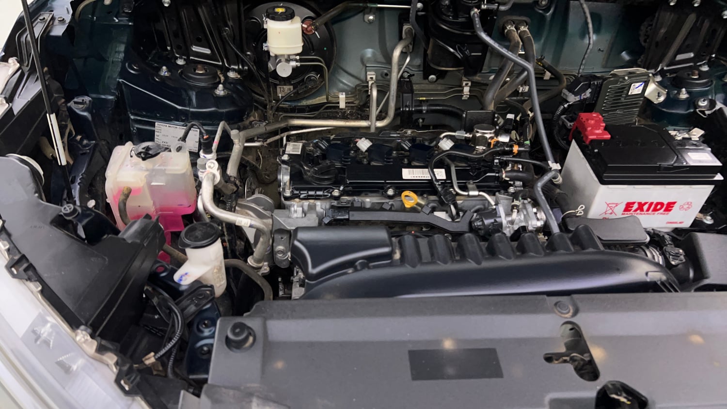 Used 2024 Toyota Innova Hycross GX (O) 7 STR Petrol Automatic engine ENGINE RIGHT SIDE VIEW