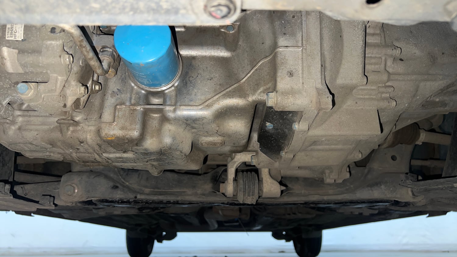 Used 2022 Honda Amaze S MT 1.2 Petrol Petrol Manual extra FRONT LEFT UNDERBODY VIEW
