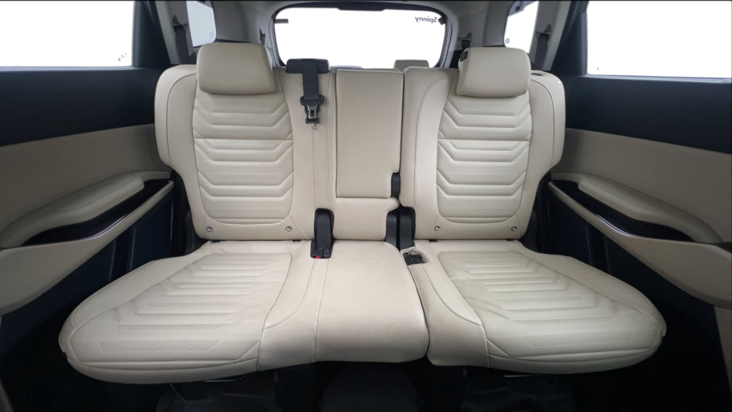 Used 2024 Kia Carens Luxury Plus 1.5 Diesel AT 7 STR Diesel Automatic interior REAR SEAT CONDITION VIEW