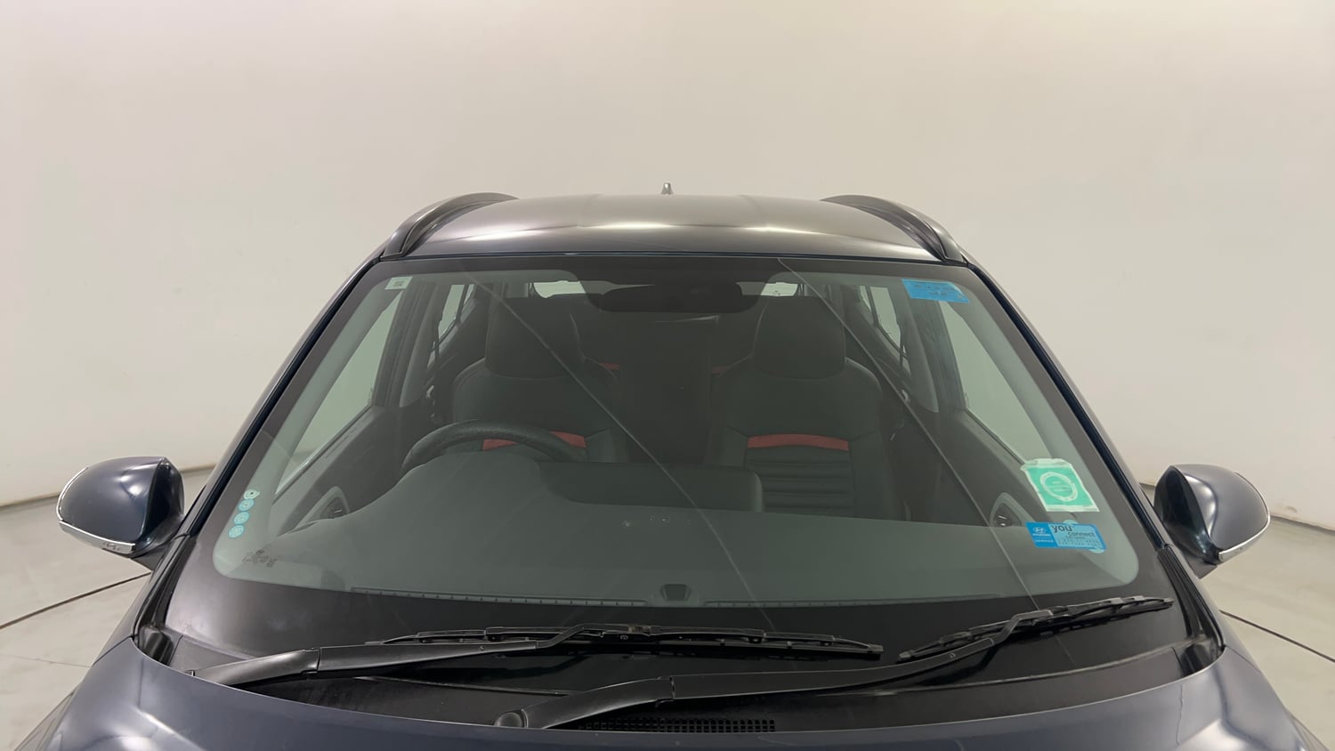 Used 2021 Hyundai Grand i10 Nios Sportz AMT 1.2 Kappa VTVT Petrol Automatic exterior FRONT WINDSHIELD VIEW