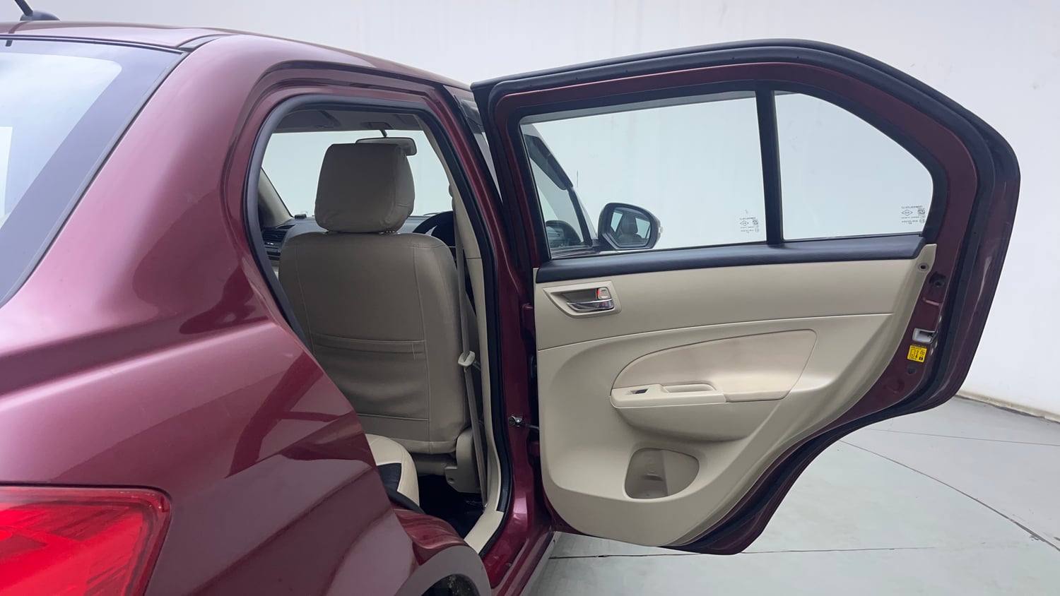 Used 2016 Maruti Suzuki Swift VXi Petrol Manual interior RIGHT REAR DOOR OPEN VIEW