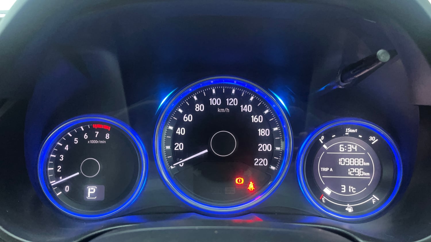 Used 2016 Honda City VX CVT Petrol Automatic interior CLUSTERMETER VIEW