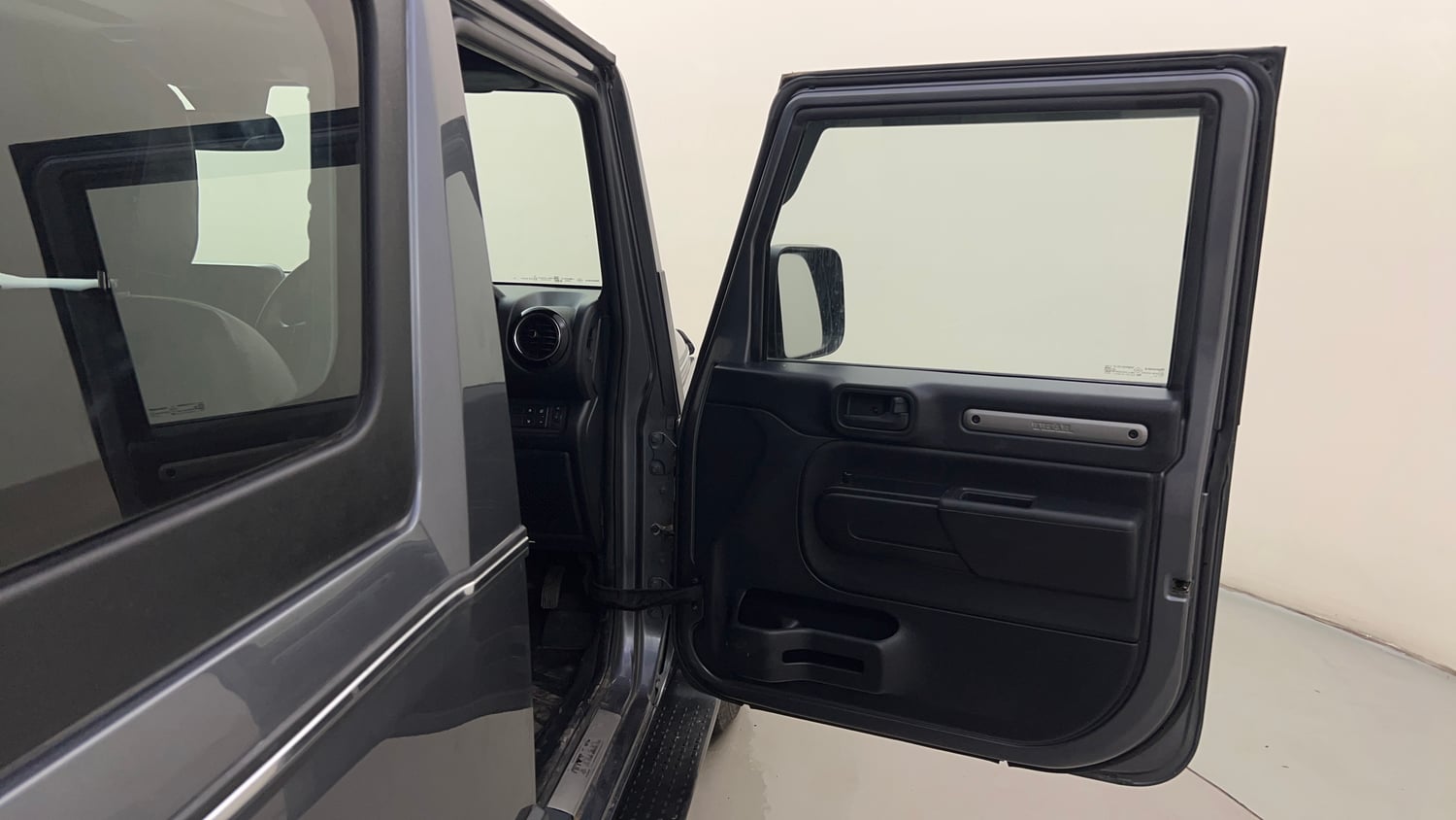 Used 2023 mahindra Thar LX Hard Top Petrol MT 4WD Petrol Manual interior RIGHT FRONT DOOR OPEN VIEW