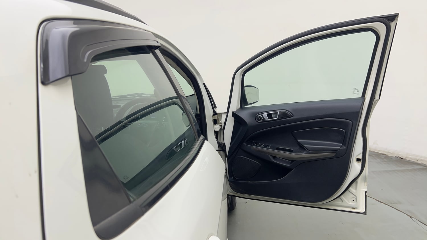 Used 2018 Ford EcoSport Trend + 1.5L TDCi Diesel Manual interior RIGHT FRONT DOOR OPEN VIEW