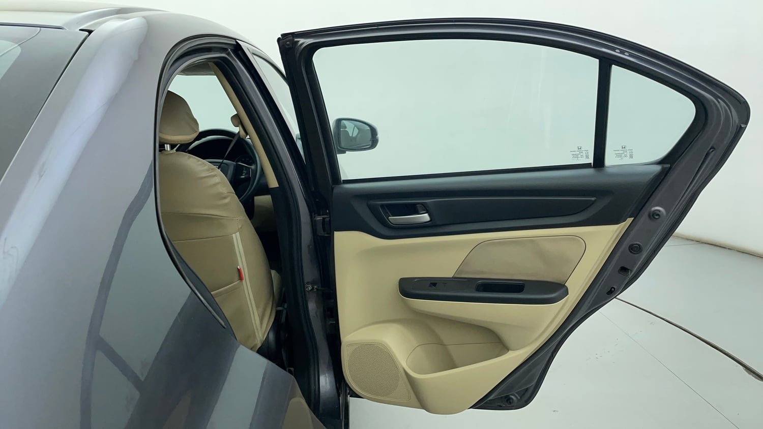 Used 2019 Honda Amaze 1.2 VX MT Petrol Petrol Manual interior RIGHT REAR DOOR OPEN VIEW