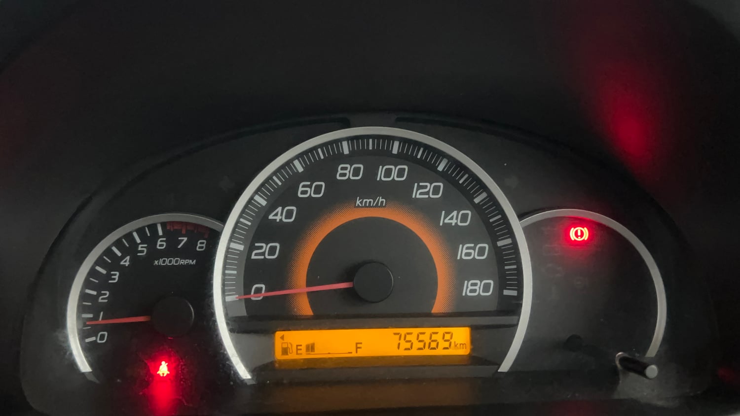 Used 2013 Maruti Suzuki Wagon R VXI Petrol Manual interior CLUSTERMETER VIEW