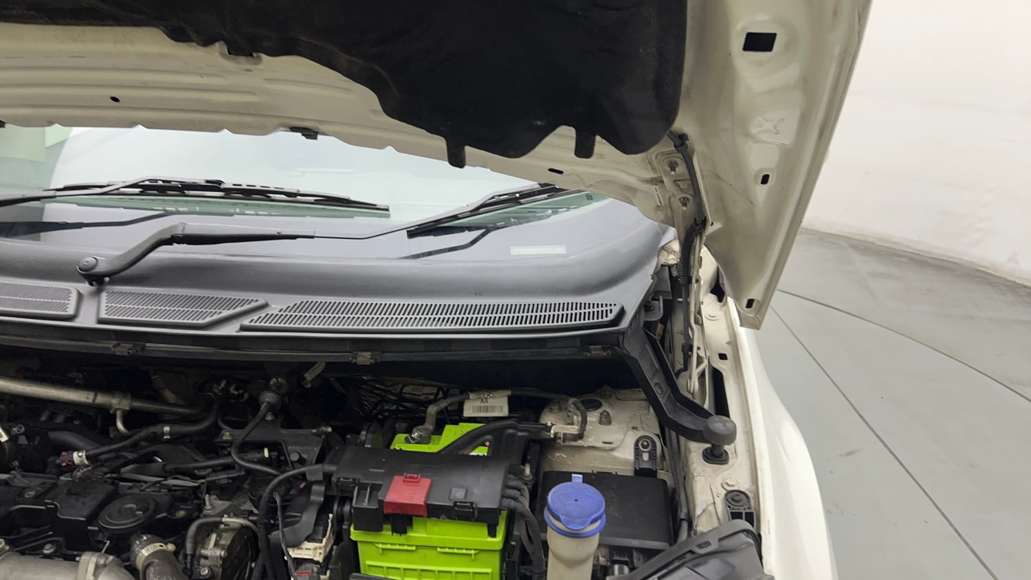 Used 2018 Ford EcoSport Trend + 1.5L TDCi Diesel Manual engine ENGINE LEFT SIDE HINGE & APRON VIEW