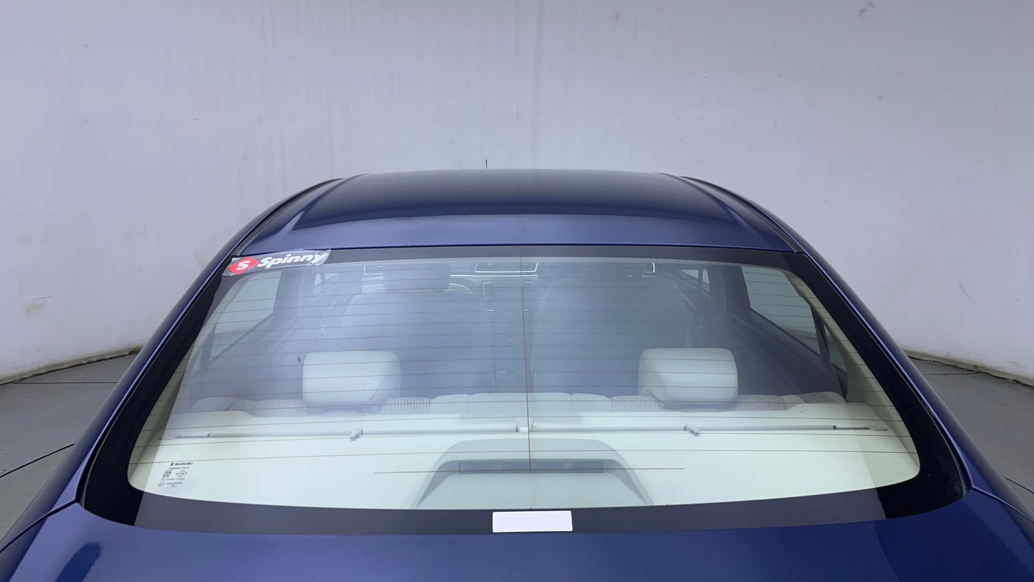 Used 2018 Maruti Suzuki Ciaz Zeta Hybrid 1.5 AT Petrol Automatic exterior BACK WINDSHIELD VIEW
