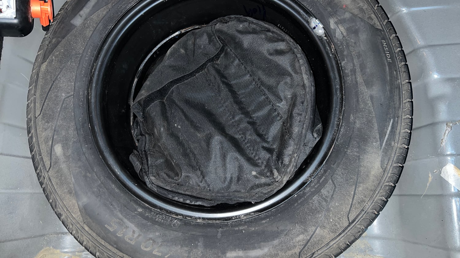 Used 2023 Tata Punch Accomplished Dazzle Pack MT Petrol Manual tyres SPARE TYRE VIEW