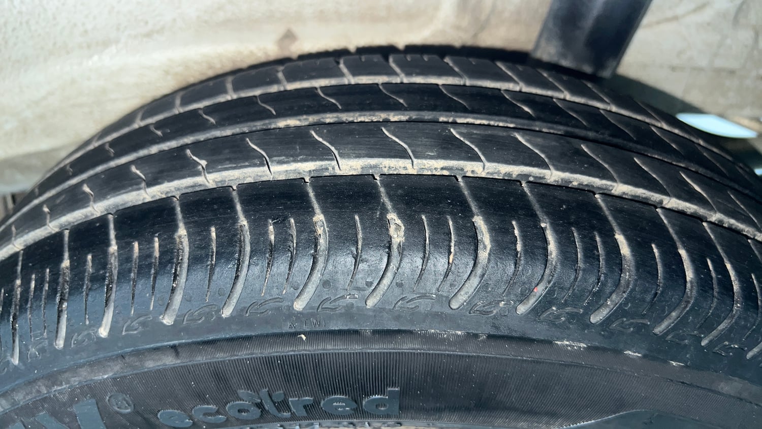 Used 2024 Maruti Suzuki Wagon R VXI 1.0 CNG Cng Manual tyres LEFT REAR TYRE TREAD VIEW