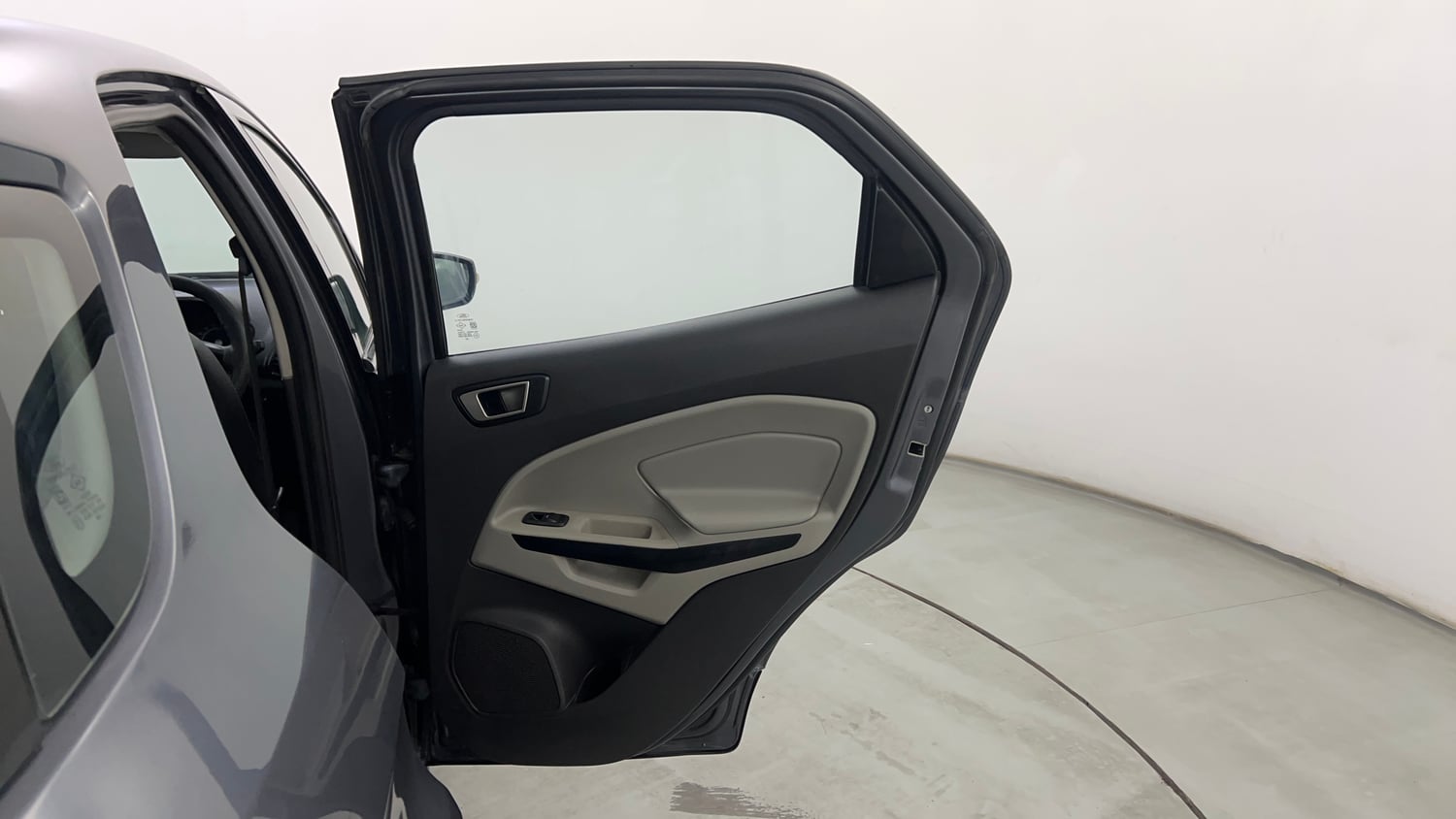 Used 2017 Ford EcoSport Trend 1.5L TDCi Diesel Manual interior RIGHT REAR DOOR OPEN VIEW