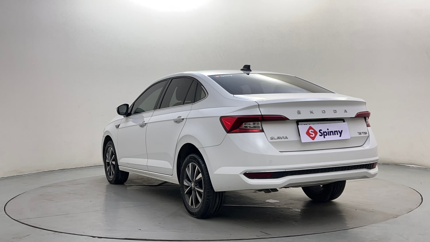 Used 2024 Skoda Slavia Style 1.5L TSI DSG Petrol Automatic exterior LEFT REAR CORNER VIEW