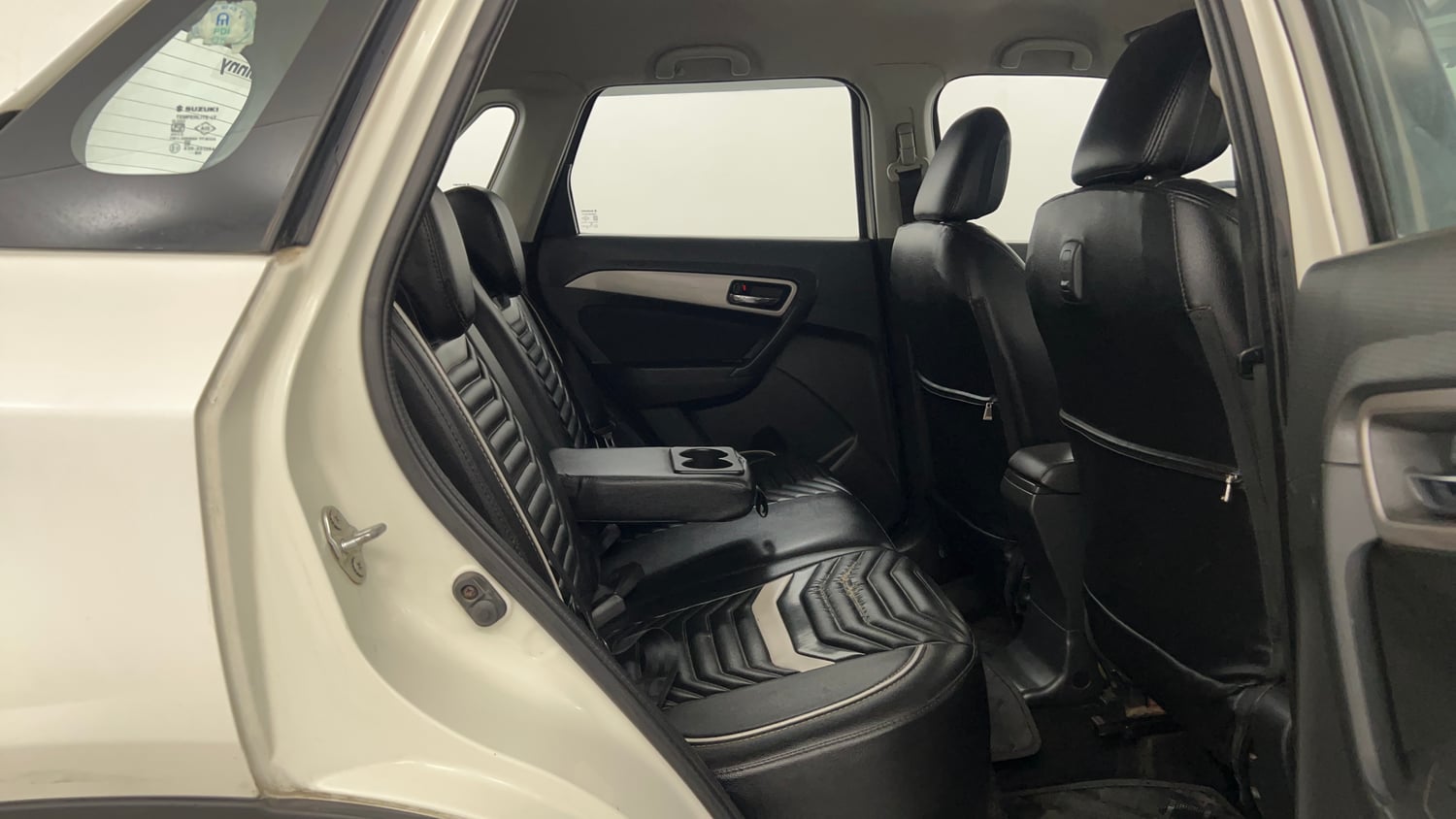 Used 2017 Maruti Suzuki Vitara Brezza [2016-2020] ZDi Plus Diesel Manual interior RIGHT SIDE REAR DOOR CABIN VIEW