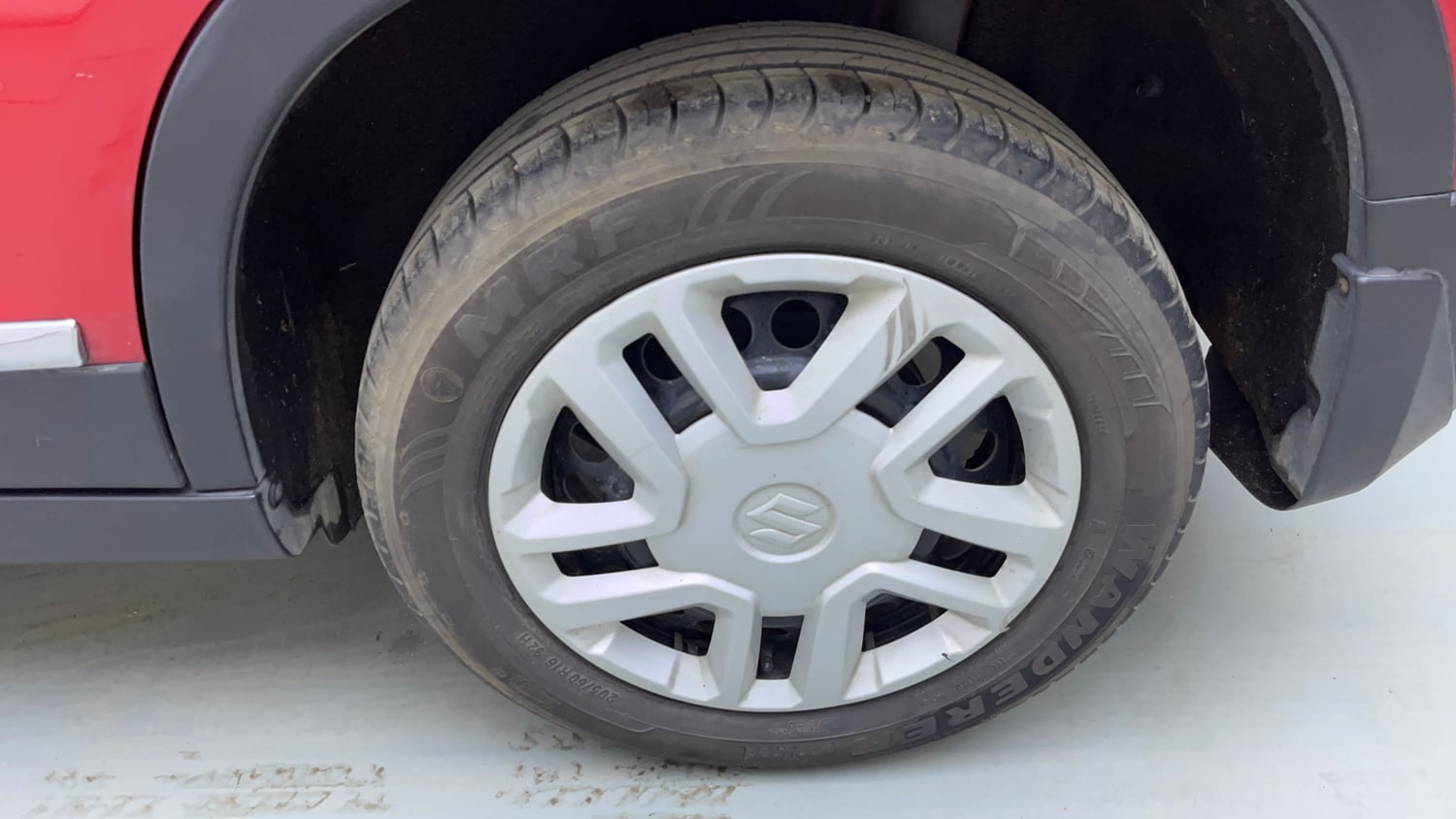 Used 2020 maruti-suzuki Vitara Brezza VXi Petrol Manual tyres LEFT REAR TYRE RIM VIEW