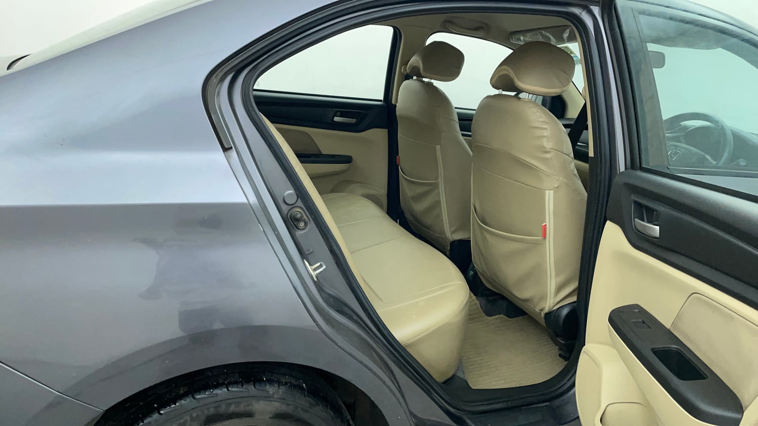 Used 2019 Honda Amaze 1.2 VX MT Petrol Petrol Manual interior RIGHT SIDE REAR DOOR CABIN VIEW