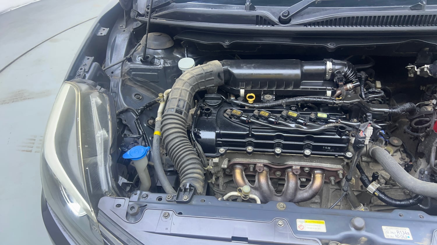 Used 2019 Maruti Suzuki Baleno Alpha 1.2 Petrol Manual engine ENGINE RIGHT SIDE VIEW