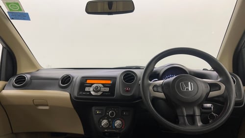 Used 2015 Honda Amaze 1.2 S i-VTEC Petrol Manual interior DASHBOARD VIEW