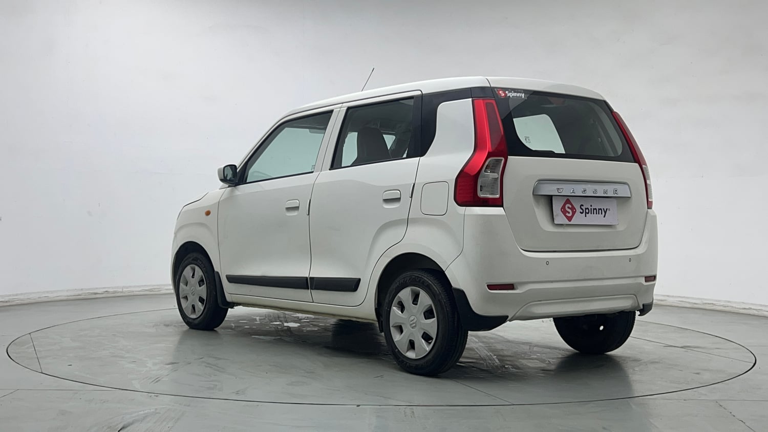 Used 2020 Maruti Suzuki Wagon R 1.0 VXi 1.0 AMT Petrol Automatic exterior LEFT REAR CORNER VIEW