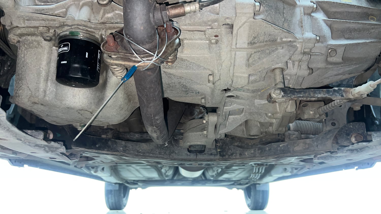 Used 2018 Maruti Suzuki Baleno Delta 1.2 Petrol Manual extra FRONT LEFT UNDERBODY VIEW