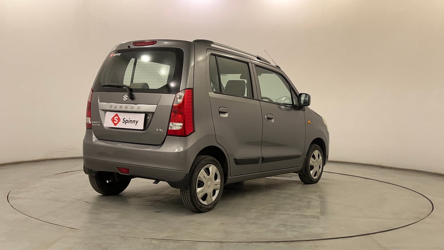 Used 2013 Maruti Suzuki Wagon R VXI Petrol Manual exterior RIGHT REAR CORNER VIEW
