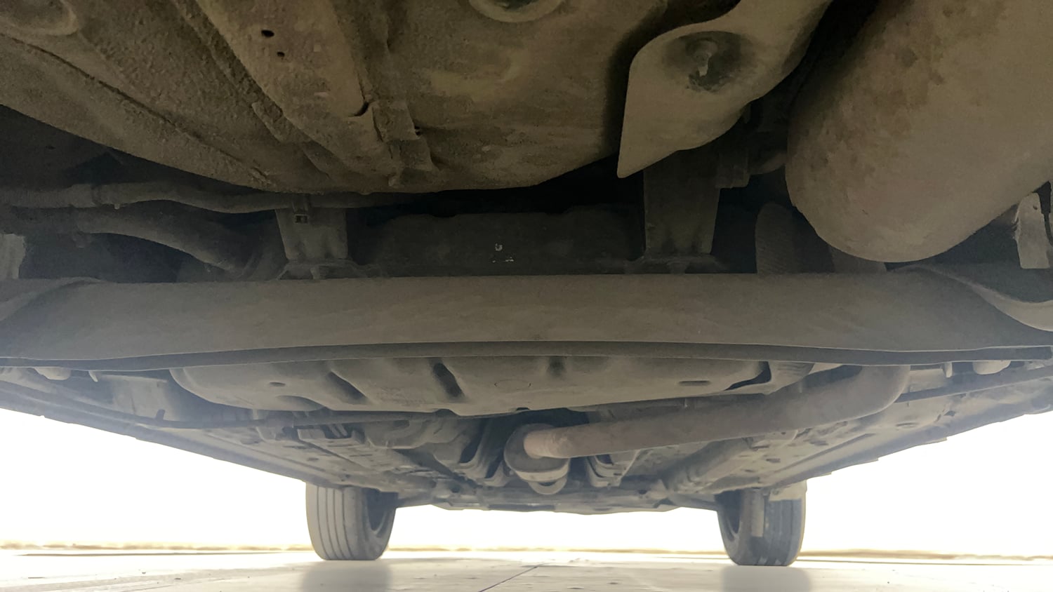 Used 2021 Hyundai Venue SX 1.0 Turbo Petrol Manual extra REAR UNDERBODY VIEW (TAKEN FROM REAR)