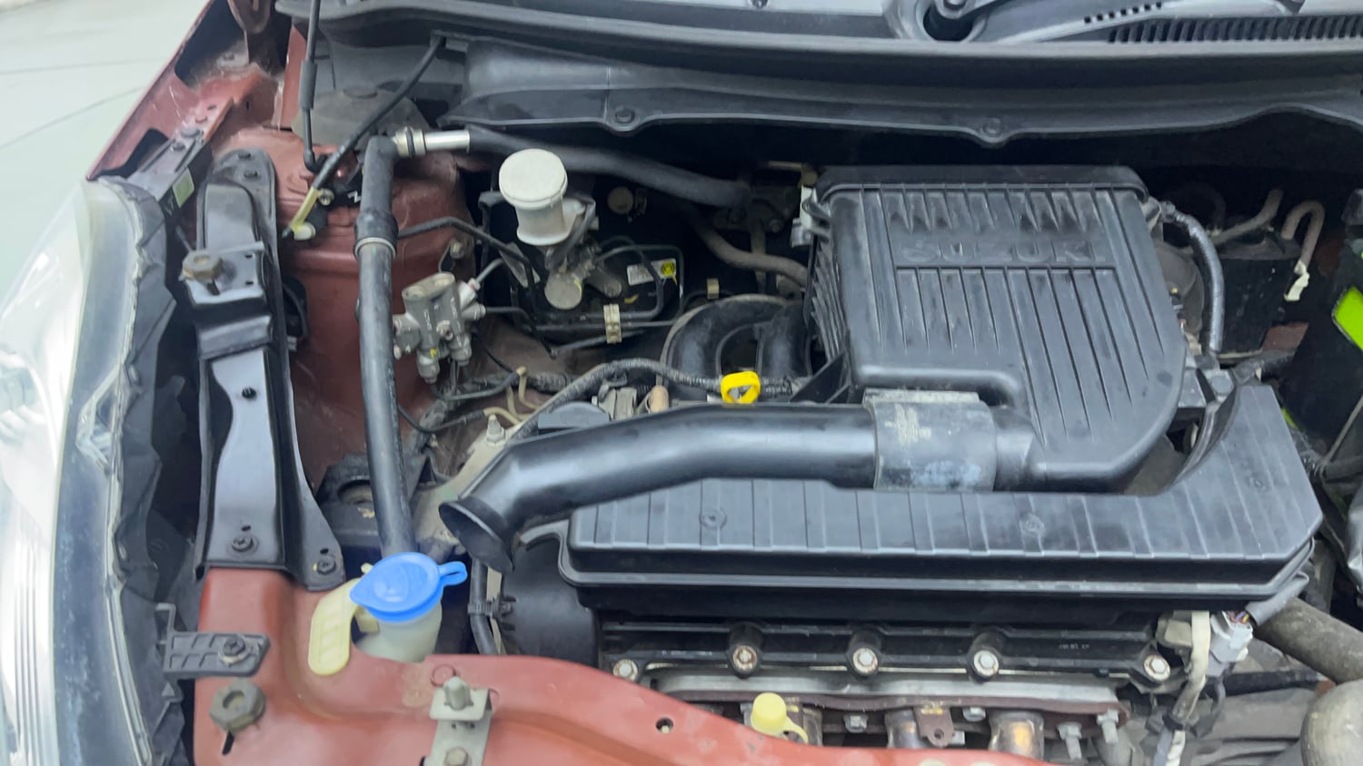 Used 2016 Maruti Suzuki Swift VXi Petrol Manual engine ENGINE RIGHT SIDE VIEW