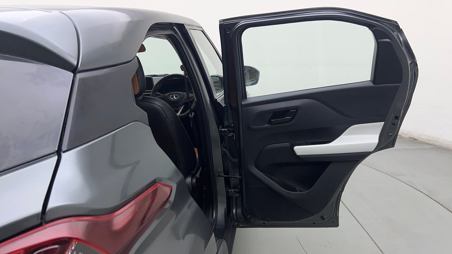 Used 2023 Tata Punch Accomplished Dazzle Pack MT Petrol Manual interior RIGHT REAR DOOR OPEN VIEW