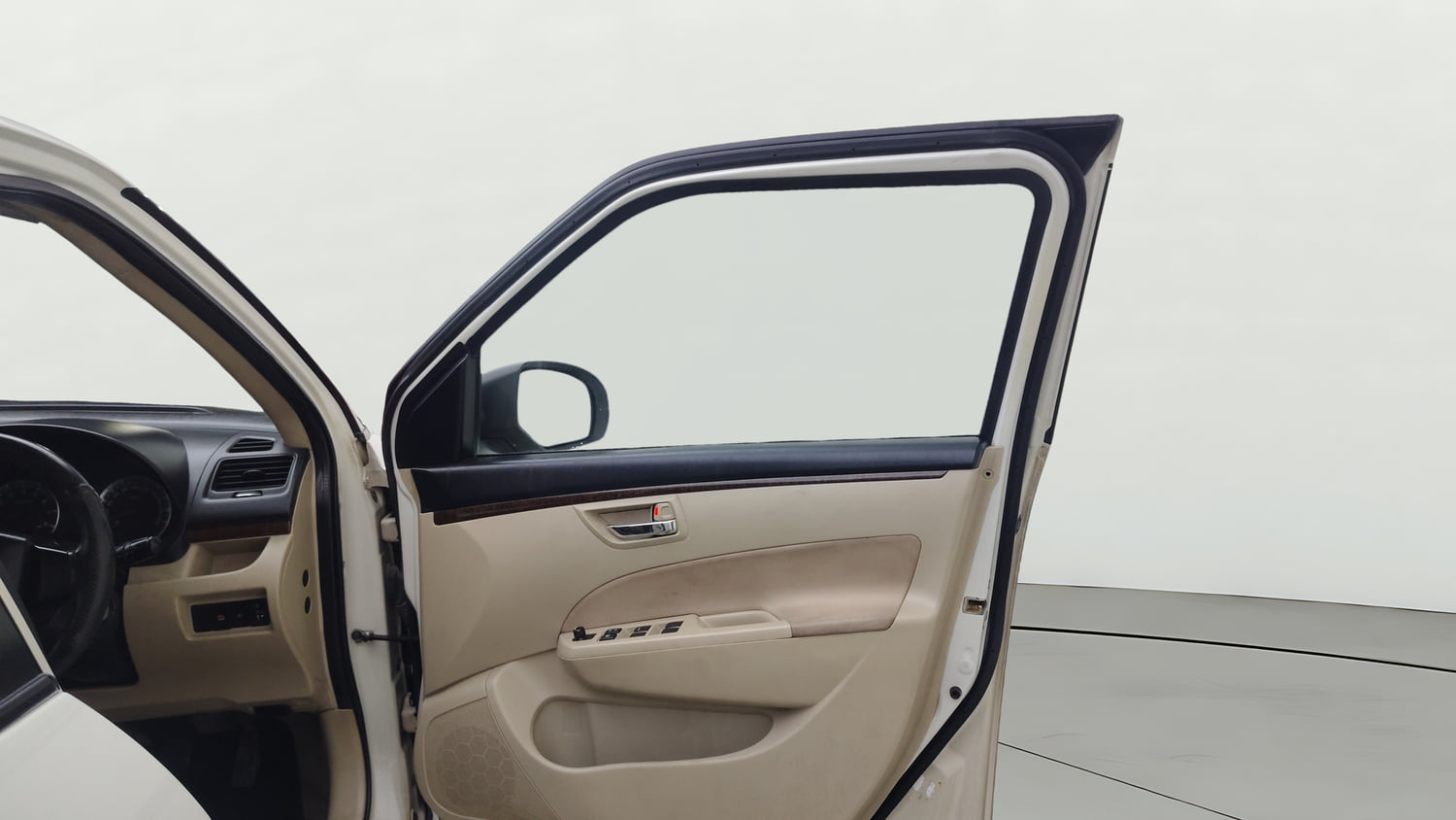 Used 2014 Maruti Suzuki Swift Dzire VXI Petrol Manual interior RIGHT FRONT DOOR OPEN VIEW