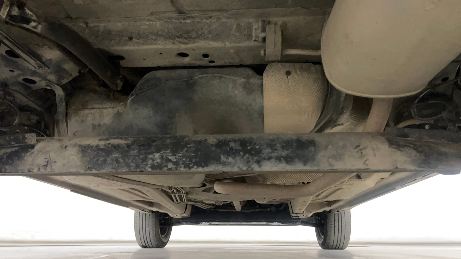 Used 2017 Ford EcoSport Trend 1.5L TDCi Diesel Manual extra REAR UNDERBODY VIEW (TAKEN FROM REAR)