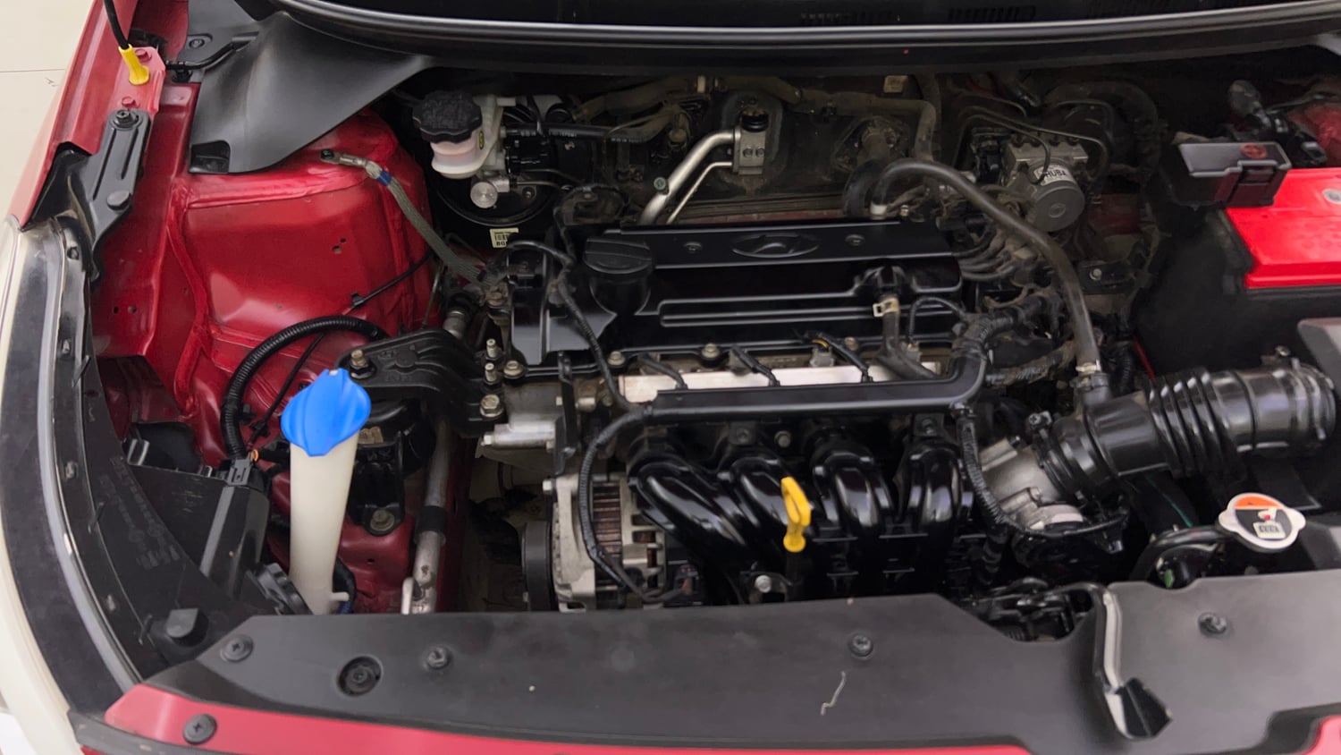 Used 2016 Hyundai Elite i20 Asta 1.2 Petrol Manual engine ENGINE RIGHT SIDE VIEW