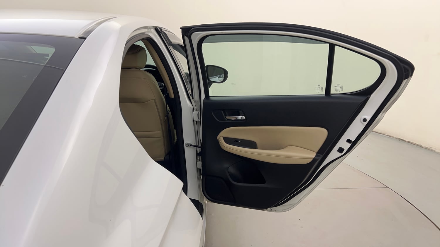 Used 2021 Honda City ZX CVT Petrol Petrol Automatic interior RIGHT REAR DOOR OPEN VIEW